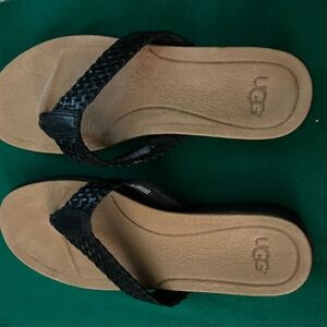 Ugg leather sandals for women